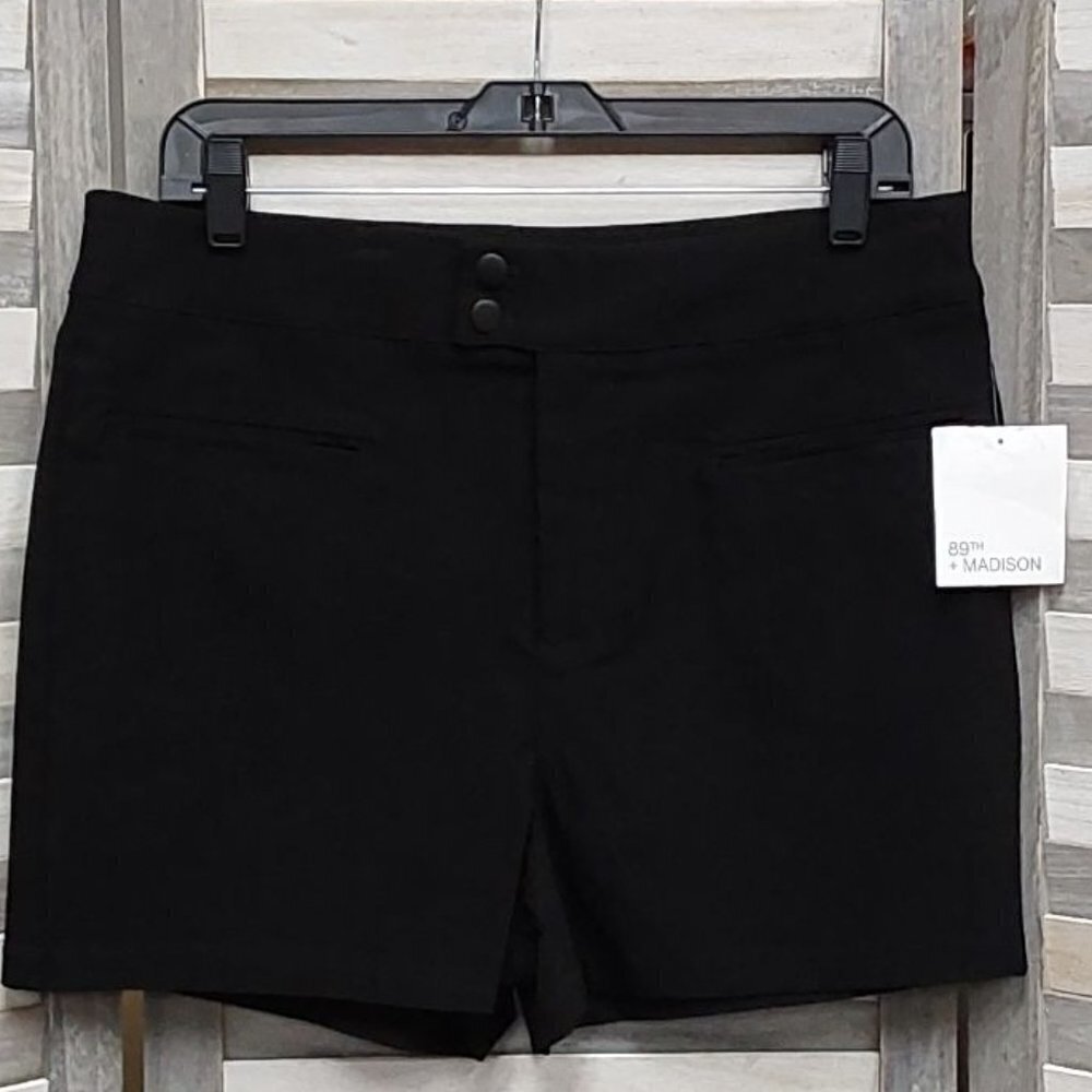 Luxe Stretch Millennium Casual Shorts | 89th + Madison | 0